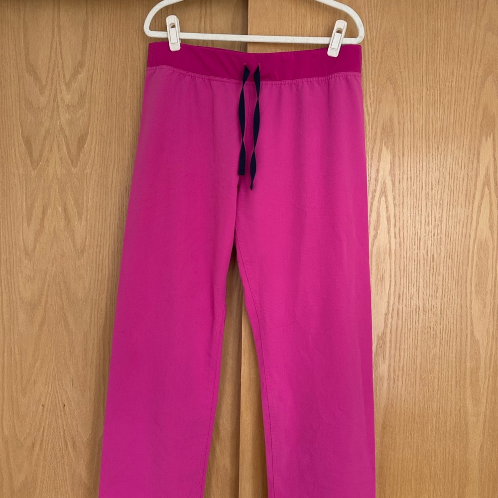 Figs Electric Orchid Scrub Pants